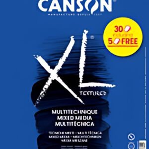 CANSON Bloc de dessin XL MIXED MEDIA Textured Promo, A4