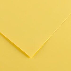 CANSON Papier Vivaldi, 500 x 650 mm, 240 g/m2, jaune paille