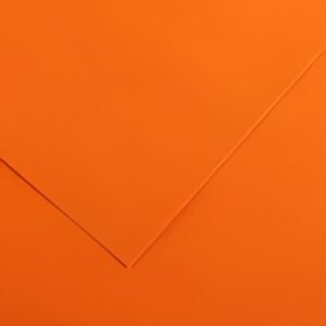 CANSON Papier Vivaldi, 500 x 650 mm, 240 g/m2, orange