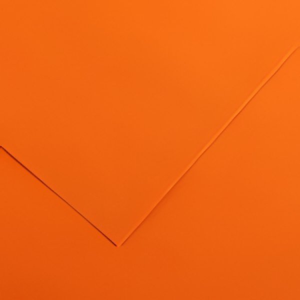 CANSON Papier Vivaldi, 500 x 650 mm, 240 g/m2, orange