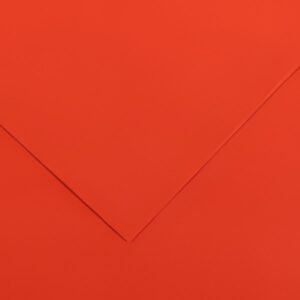 CANSON Papier Vivaldi, 500 x 650 mm, 240 g/m2, tomate
