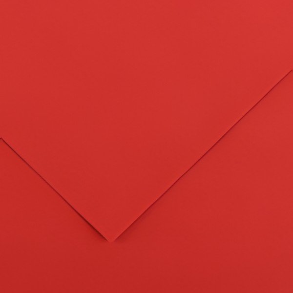 CANSON Papier Vivaldi, 500 x 650 mm, 240 g/m2, rouge