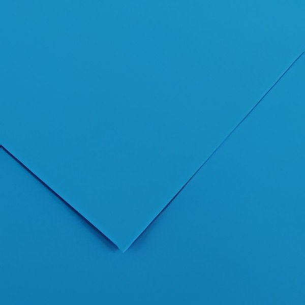 CANSON Papier Vivaldi, 500 x 650 mm, 240 g/m2, bleu azur