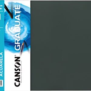 CANSON Carnet à croquis GRADUATE Aquarelle, noir