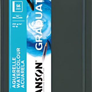 CANSON Carnet à croquis GRADUATE Aquarelle, noir
