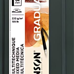 CANSON Carnet à croquis GRADUATE Mixed Media, noir