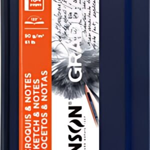 CANSON Carnet à croquis GRADUATE SKETCH & NOTES, bleu foncé