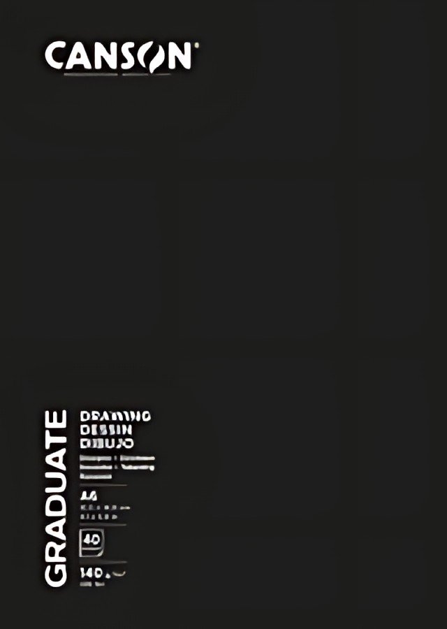 CANSON Carnet de croquis GRADUATE DRAWING, 210 x 297 mm