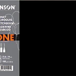 CANSON Carnet de croquis ONE, 279 x 216 mm, noir