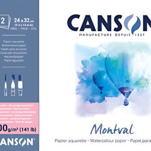 CANSON Album papier aquarelle "Montval", 240 x 320 mm, 300 g