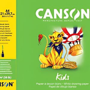 CANSON Papier à dessin Kids, A4, 90 g/m2