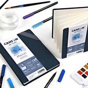 CANSON Carnet de dessin ART BOOK Montval Accordéon, 300 g/m2