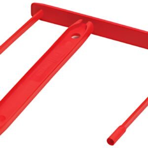 Fellowes Clip de fixation pour archives Bankers Box, rouge