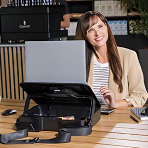 Fellowes Mallette pour ordinateur portable Breyta, blanc