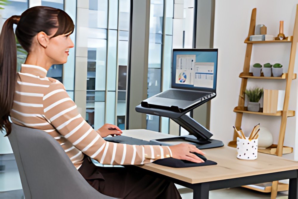 Fellowes Support pour ordinateur portable Hana Lite, blanc