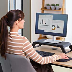 Fellowes Support pour écran Hana Lite, blanc