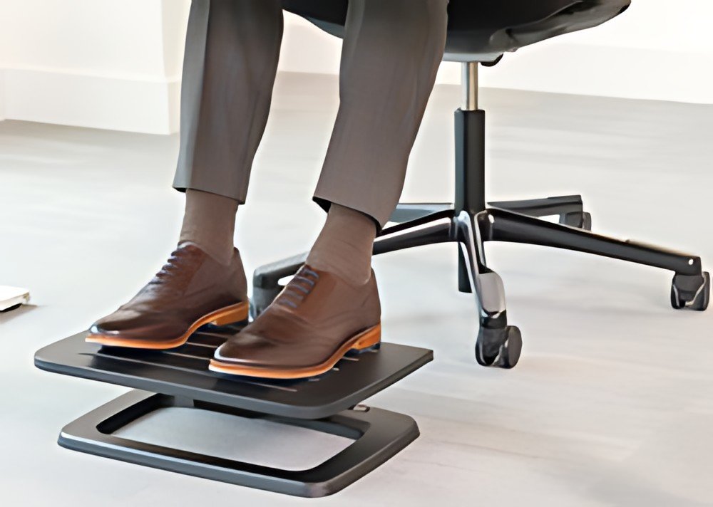 Fellowes Repose-pieds Hana Lite, blanc