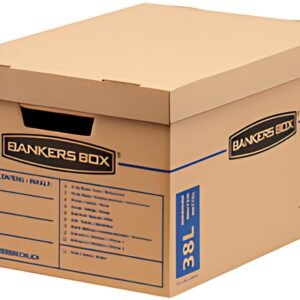 Fellowes BANKERS BOX Carton déménagement SmoothMove Classic