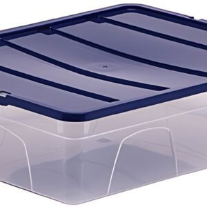 Fellowes Boîte de rangement BANKERS BOX, 12 L, transparent