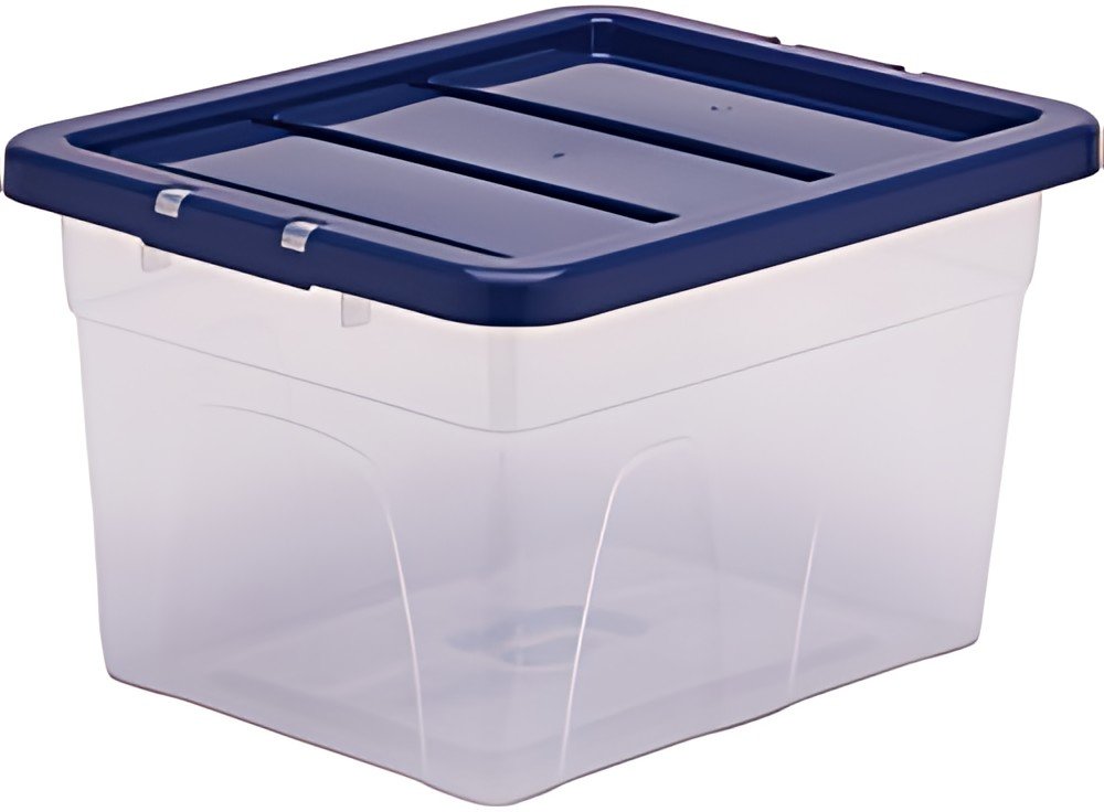 Fellowes Boîte de rangement BANKERS BOX, 22 L, transparent
