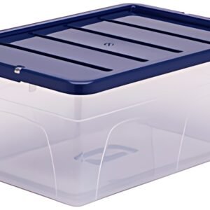 Fellowes Boîte de rangement BANKERS BOX, 38 L, transparent