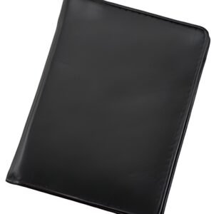 Alassio Etui pour bloc-notes, cuir, noir
