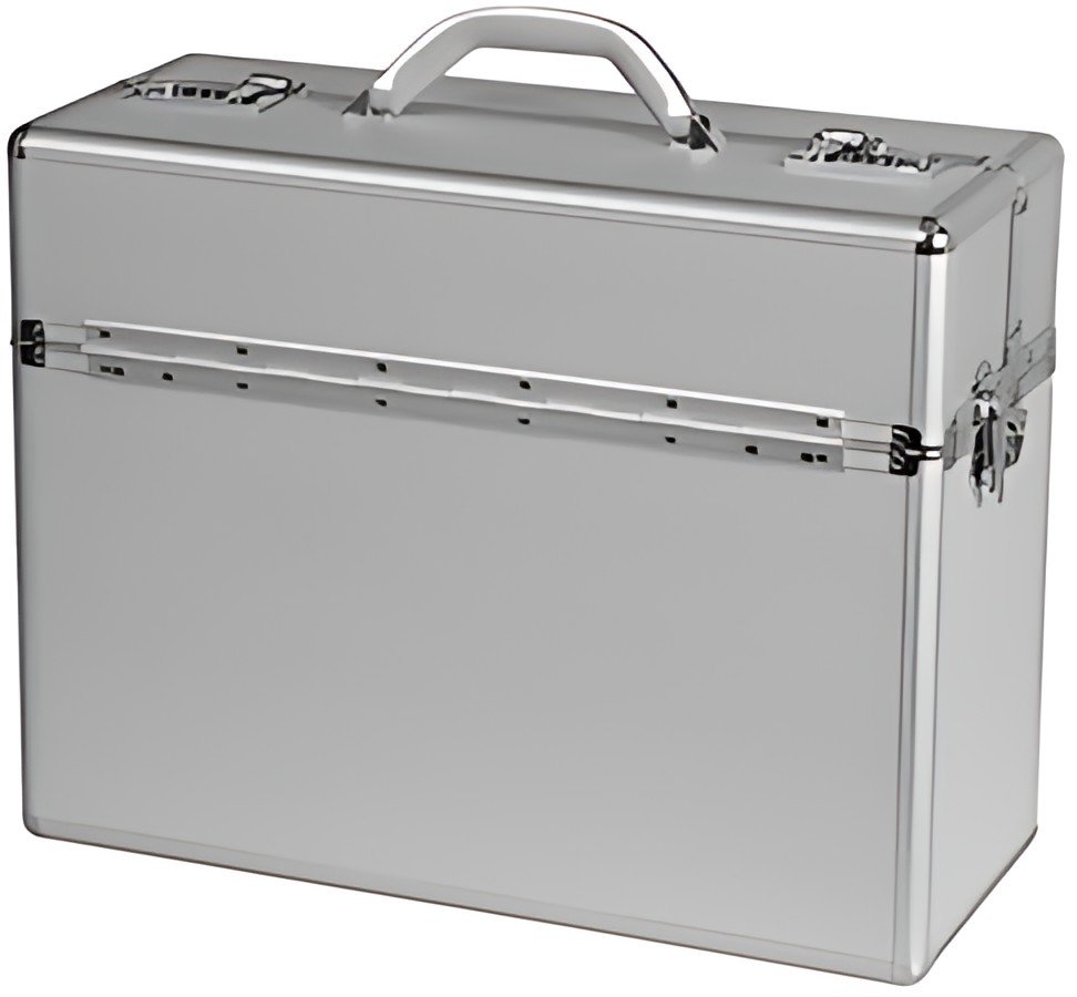ALUMAXX Valise pour pilotes "ALPHA", aluminium, argent