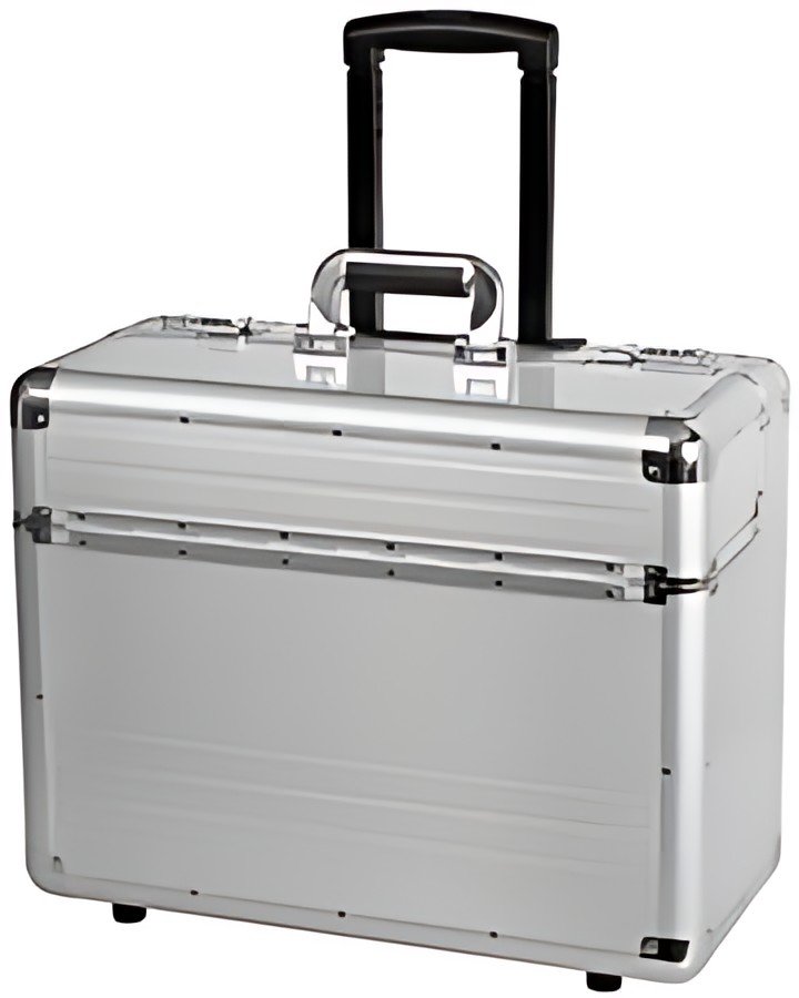 ALUMAXX Valise pour pilotes "OMEGA", aluminium, argent