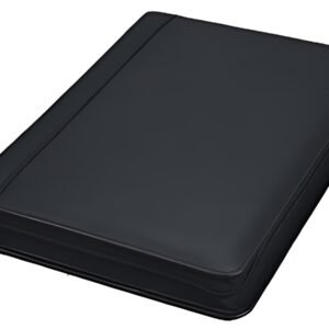Alassio serviette classeur "BOSA", A4, cuir nappa, noir