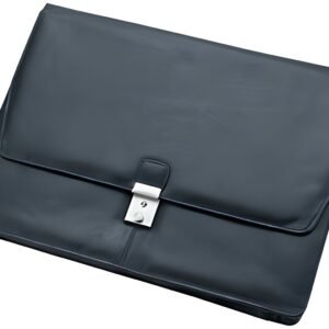 Alassio Porte-documents "TISSANO", cuir nappa, noir