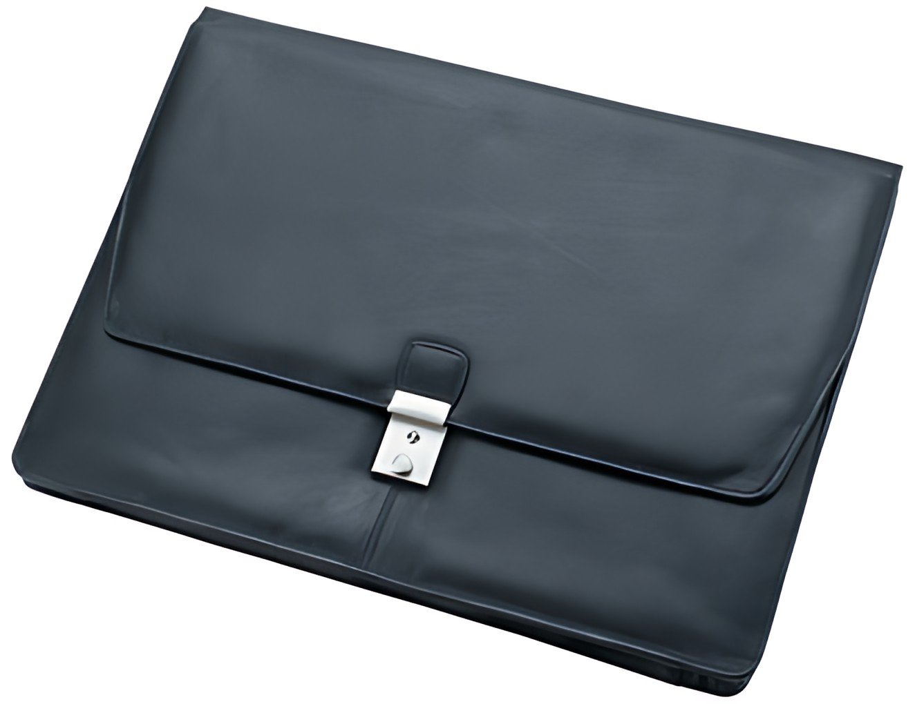 Alassio Porte-documents "TISSANO", cuir nappa, noir
