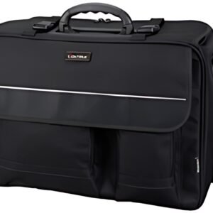 LIGHTPAK Valise de pilotes / Boardcase "THE FLIGHT", noir