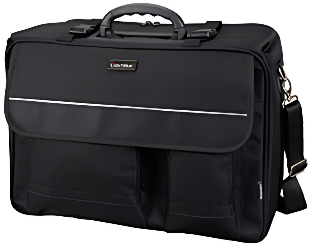 LIGHTPAK Valise de pilotes / Boardcase "THE FLIGHT", noir