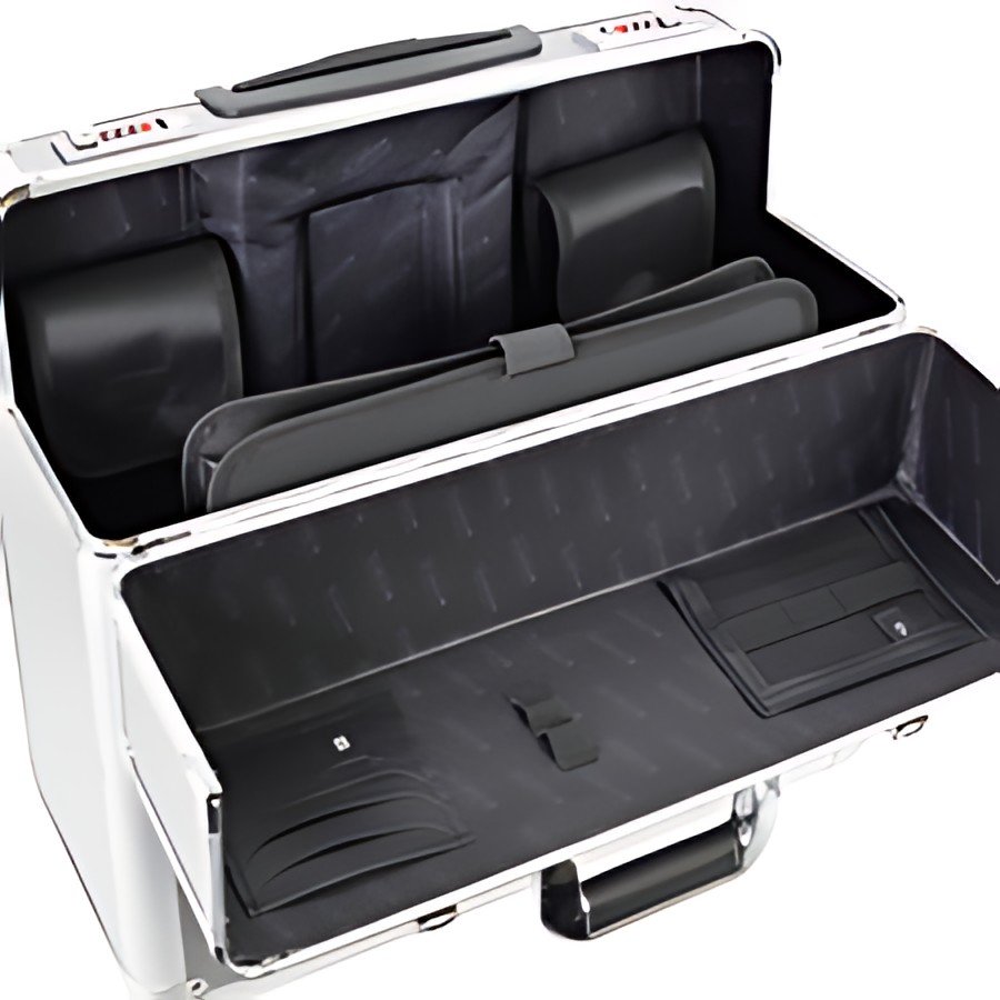ALUMAXX Valise pour pilotes "CARBON", aluminium
