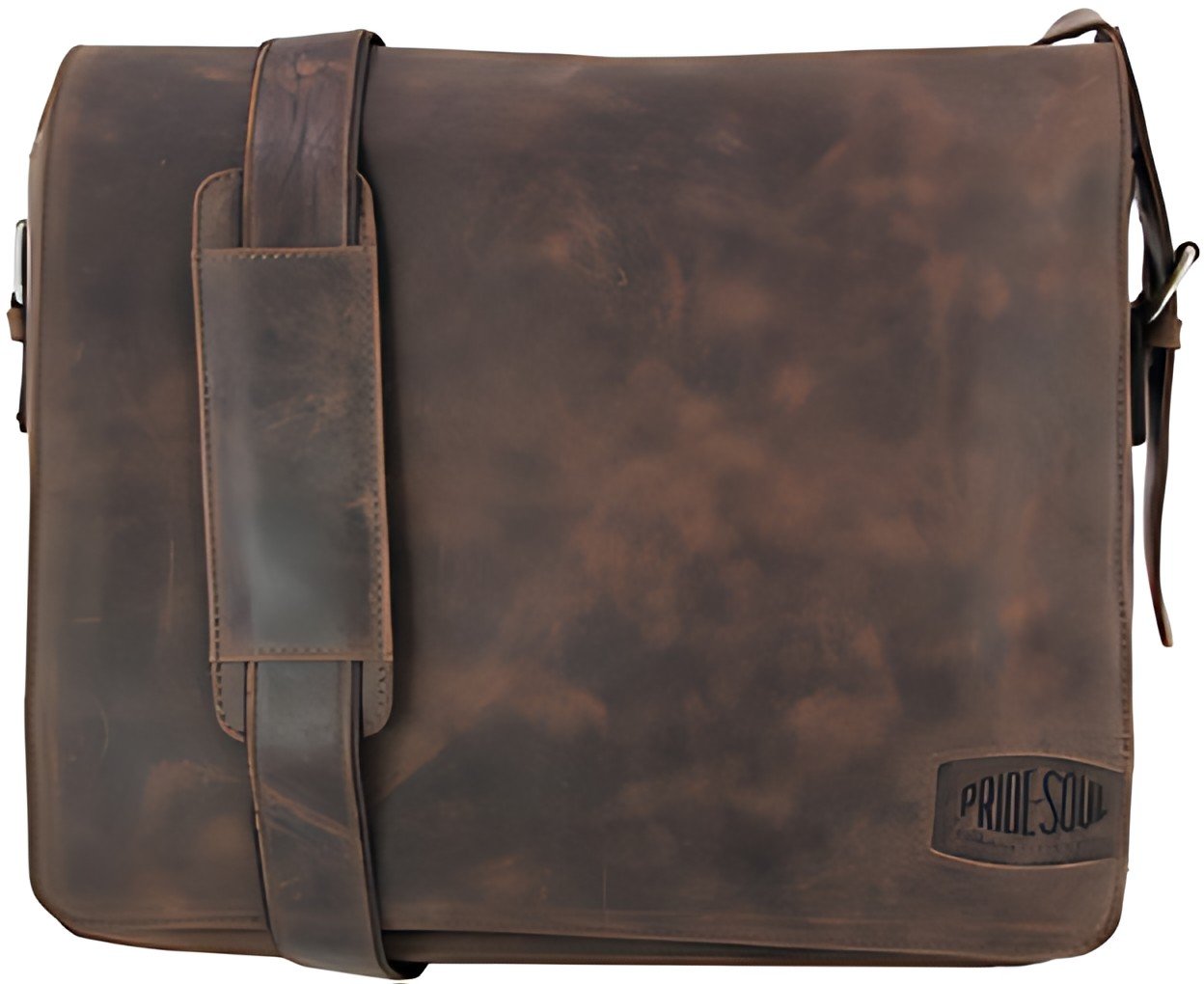 PRIDE&SOUL Sac à bandoulière "BEN", cuir, marron