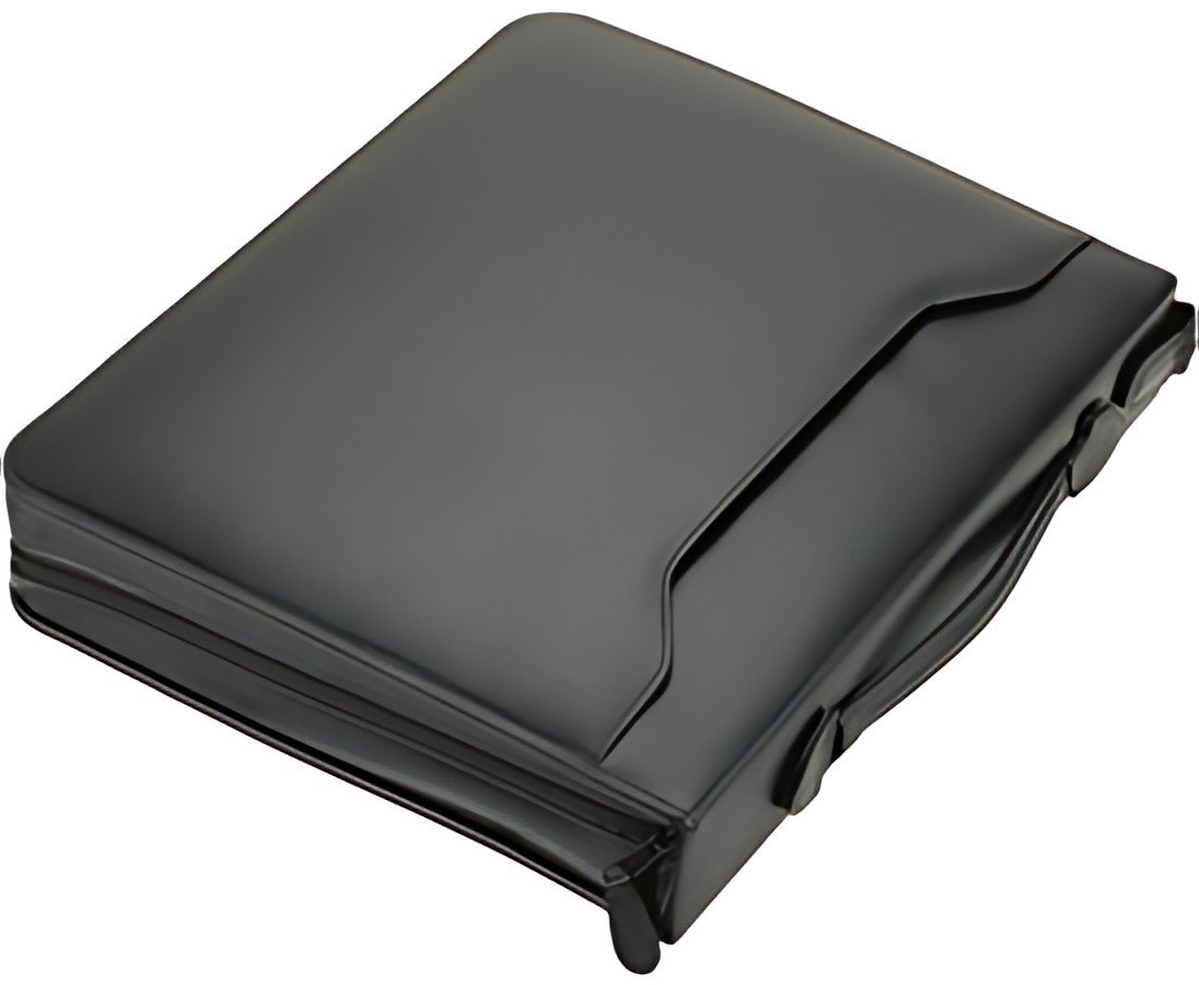 Alassio Serviette classeur "AREZZO", A4, cuir, noir
