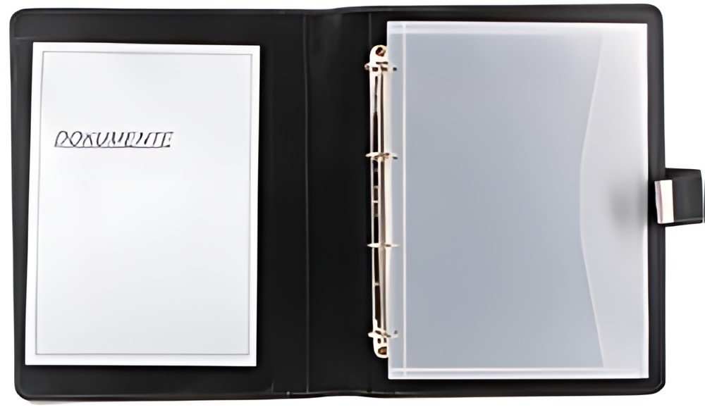 Alassio Pochettes de rechange pour classeur à anneaux, A4