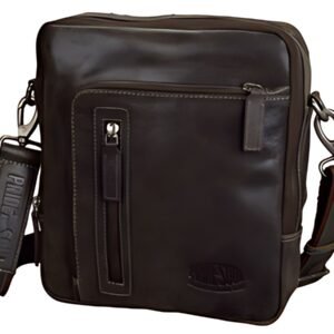 PRIDE&SOUL Sac à bandoulière "WRETCH", cuir, marron