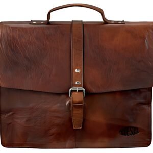 PRIDE&SOUL Porte-documents "JAYDEN", cuir, marron