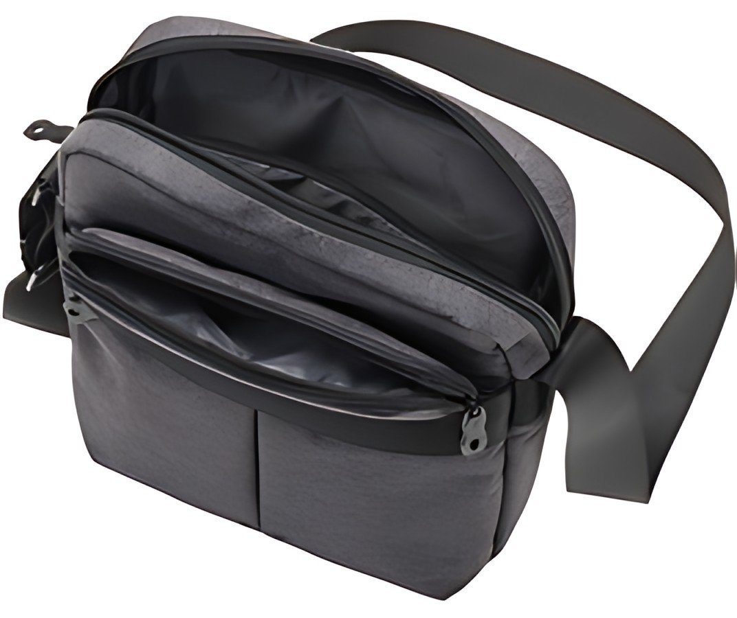 LIGHTPAK Sac en bandoulière "EPSILON", polyester, gris