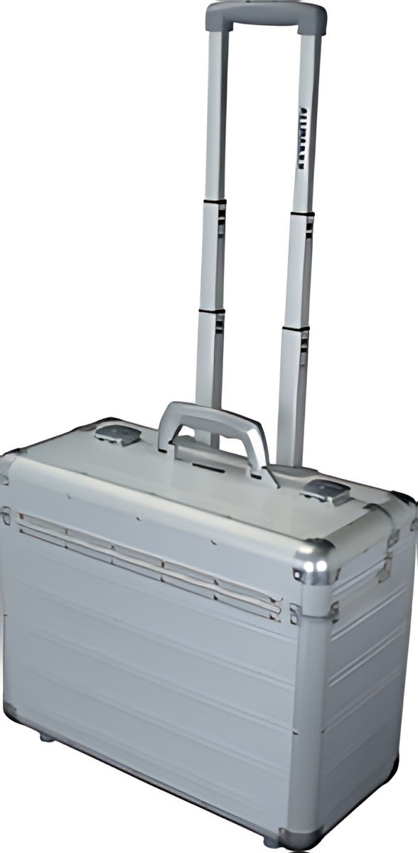 ALUMAXX Valise pour pilotes "DISCOVERY", aluminium, argent