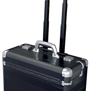 ALUMAXX Valise pour pilotes "DISCOVERY", aluminium, noir mat