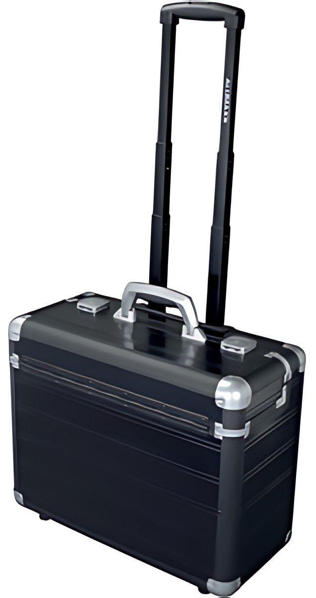 ALUMAXX Valise pour pilotes "DISCOVERY", aluminium, noir mat