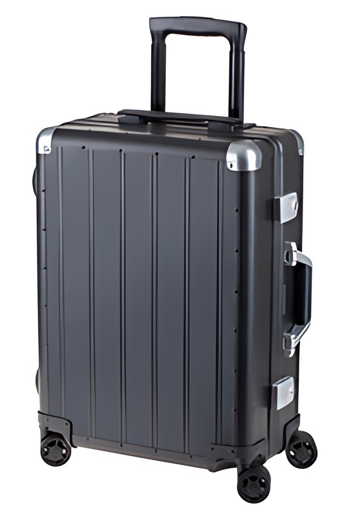 Alumaxx Trolley de voyage, en aluminium, noir mat