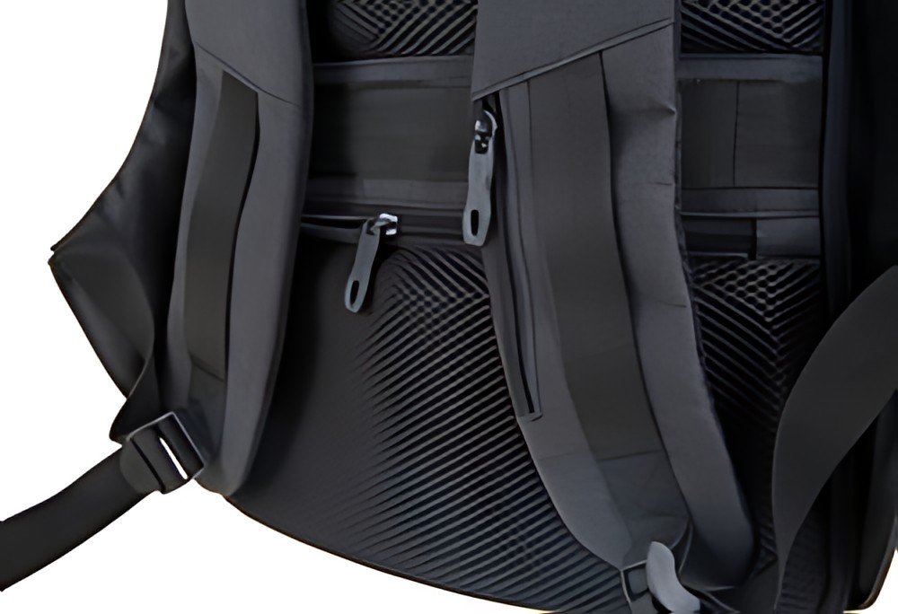 Lightpak Sac à dos "SAFEPAK", avec port USB, gris