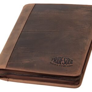 PRIDE&SOUL Organiseur CHARON, en cuir, marron