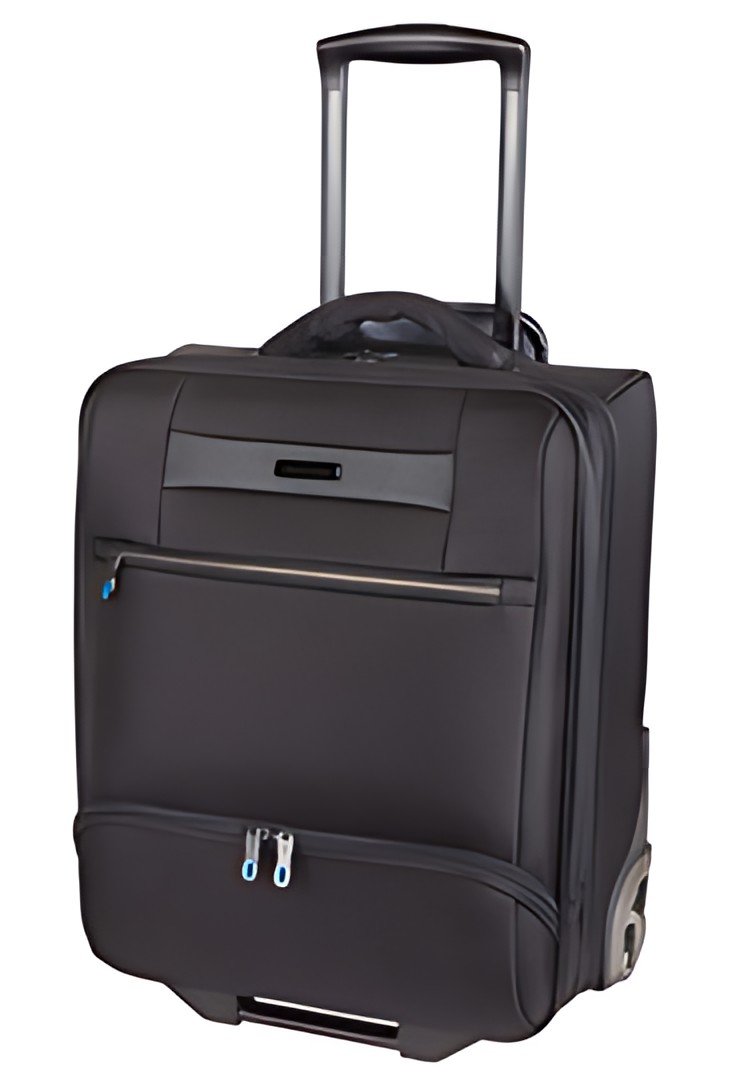 Lightpak Valise à roulettes Business LANDO, 1680D nylon,noir
