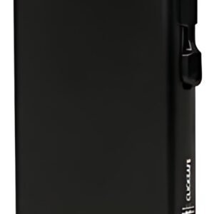 CLICKSAFE Porte-cartes avec bouton-poussoir & RFID, noir