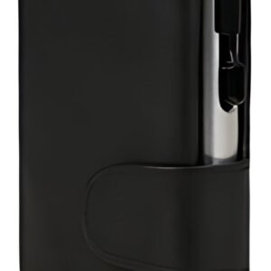 CLICKSAFE Porte-monnaie avec porte-cartes, cuir Nappa, noir/