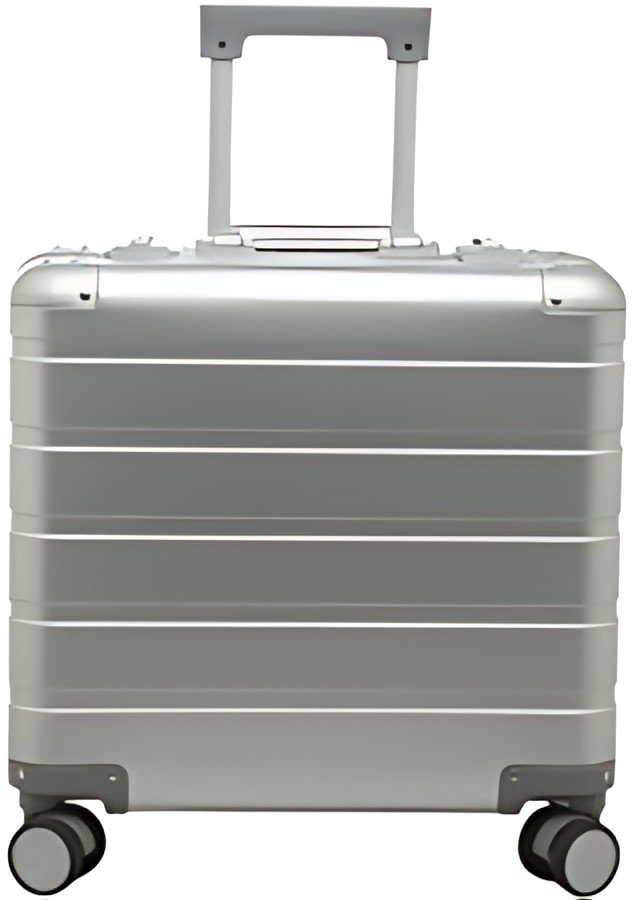 ALUMAXX Valise de voyage Overnight, en aluminium, argent